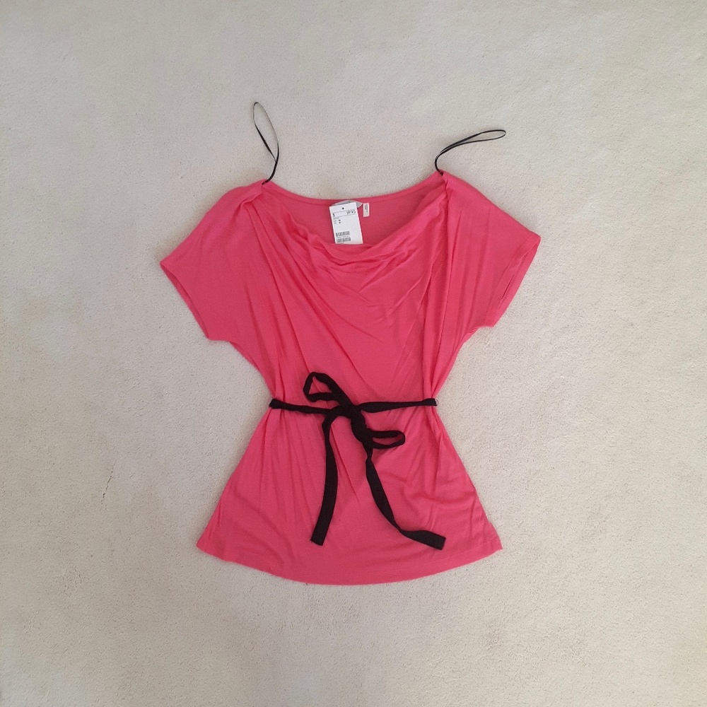 H&M Cowl Neck Pink Top